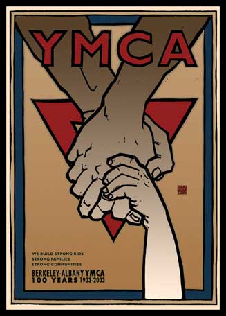 (*NEW ARRIVAL*) (Art) David Lance Goines. YMCA