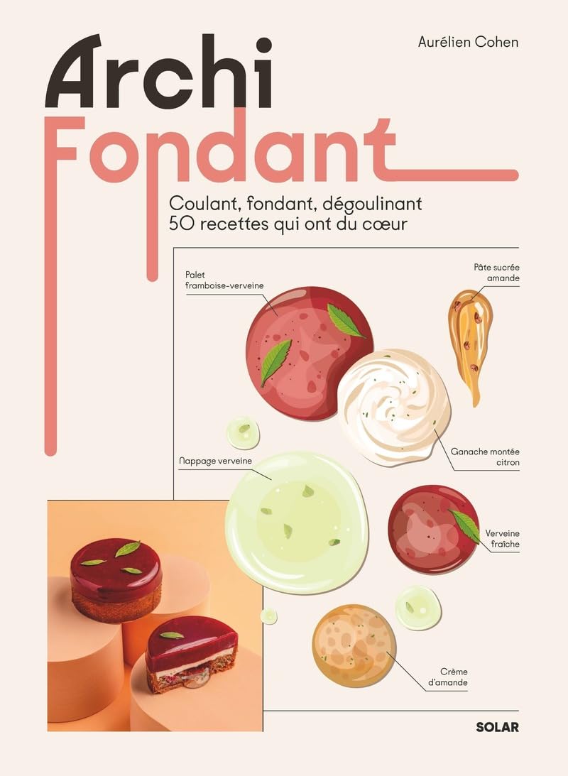 Archi fondant - Coulant, fondant, dégoulinant 50 recettes qui ont du coeur (Aurélien Cohen)