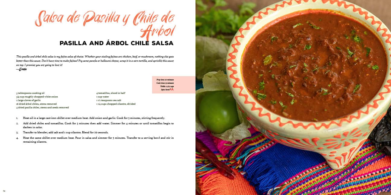 Spicy Salsas & Moles: A Cookbook for Lovers of Mexican Heat (Ericka Sanchez, Nicole Presley)