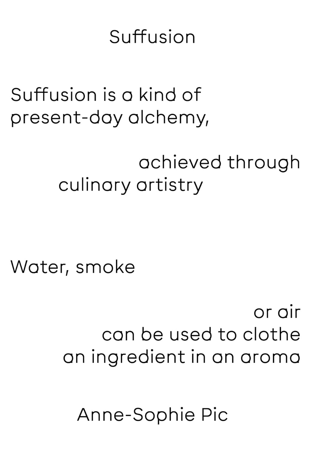 Suffusion (Anne-Sophie Pic)
