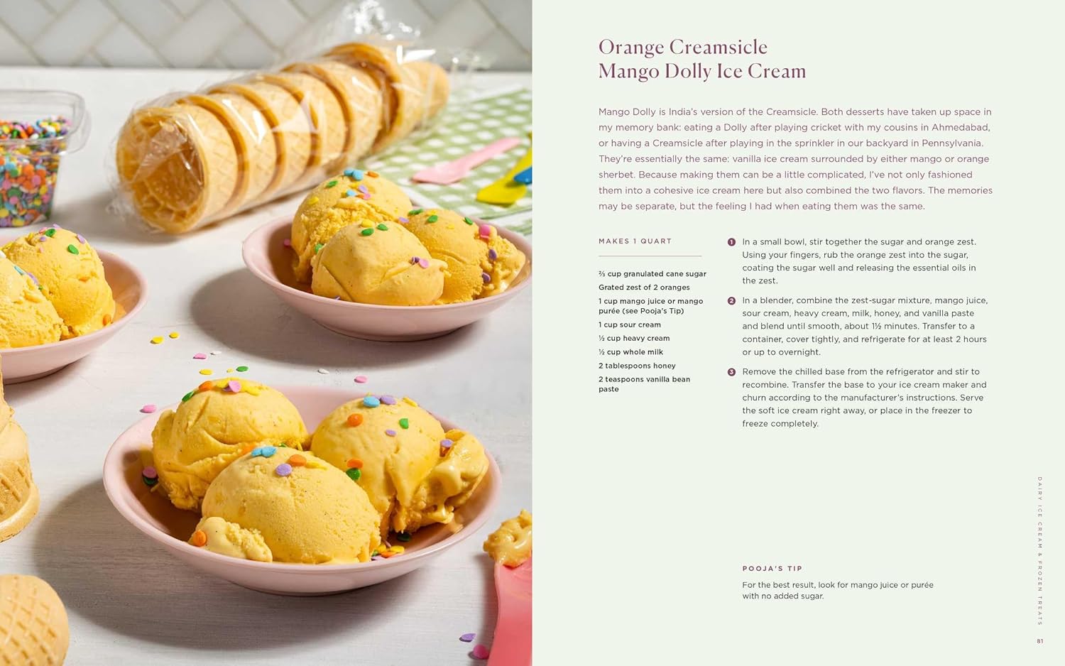 Malai: Frozen Desserts Inspired by South Asian Flavors (Pooja Bavishi) *Signed*