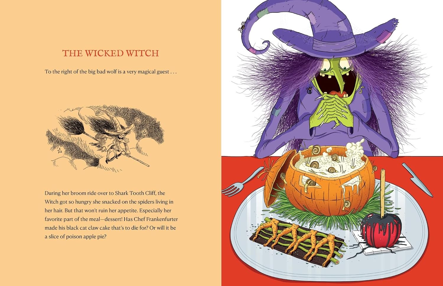 A Monster's Meal: A Lift-the-Flap Picture Book (Meritxell Marti, Xavier Salomó)
