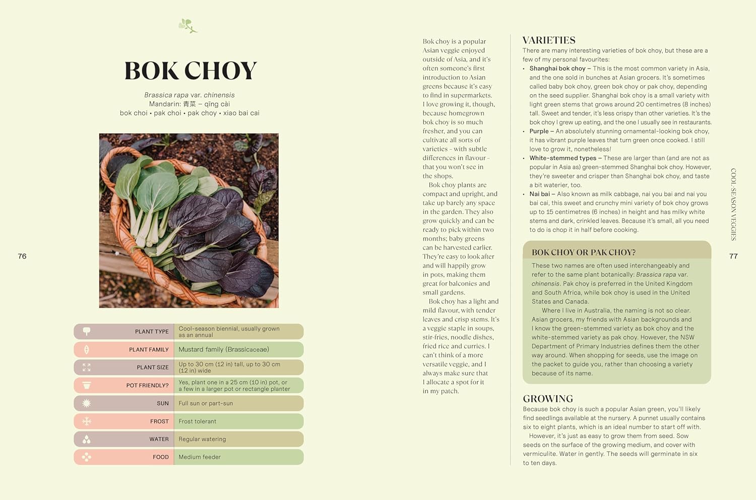 Your Asian Veggie Patch: A guide to growing and cooking delicious Asian vegetables, herbs and fruits (Connie Cao)