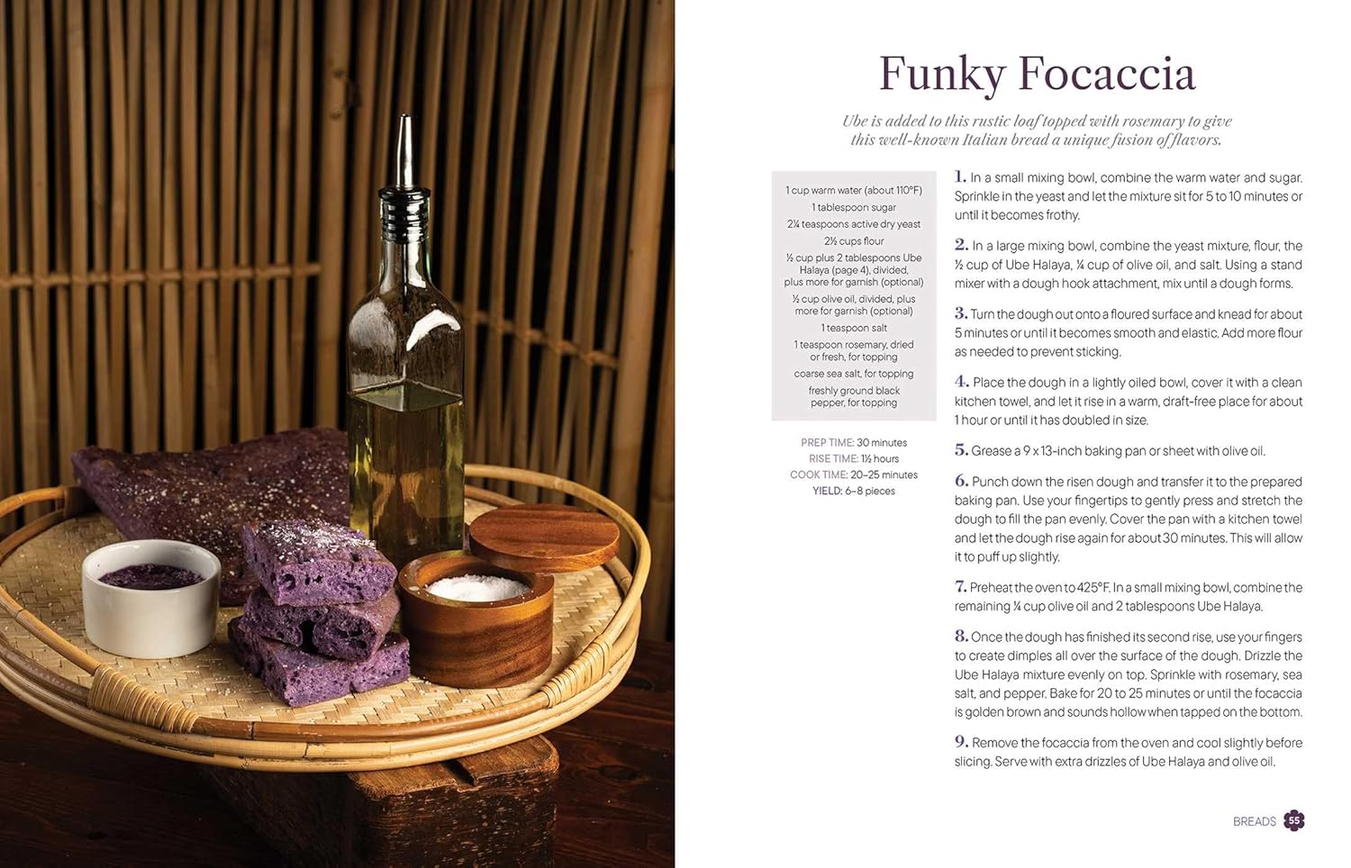 The Ube Baking Book: Decadent and Delicious Recipes with Filipino Purple Yam (Henry Awayan) *Signed*