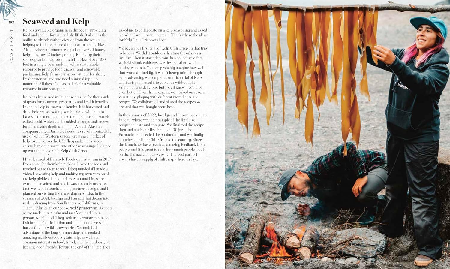 Coastal Harvest: Fish - Forage - Feast: A Cookbook (Taku Kondo)