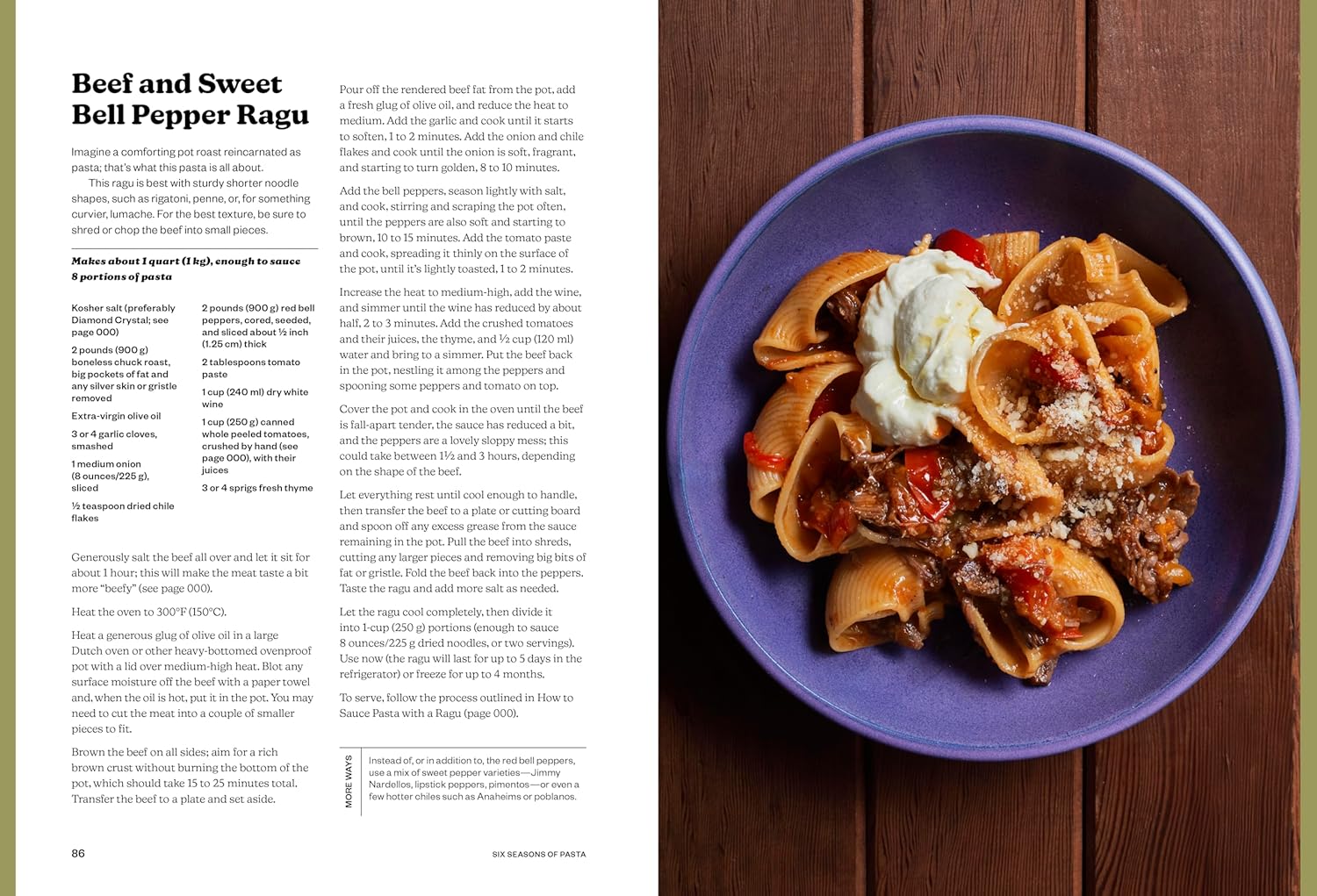 Six Seasons of Pasta: A New Way with Everyone's Favorite Food (Joshua McFadden & Martha Holmberg) *Signed*