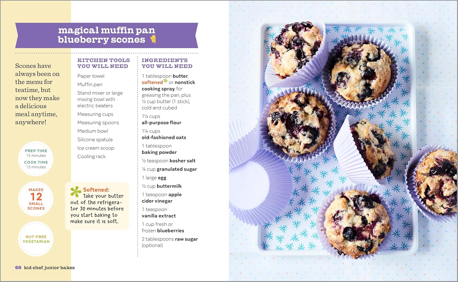 Kid Chef Junior Bakes: My First Kids Baking Cookbook (Charity Mathews)