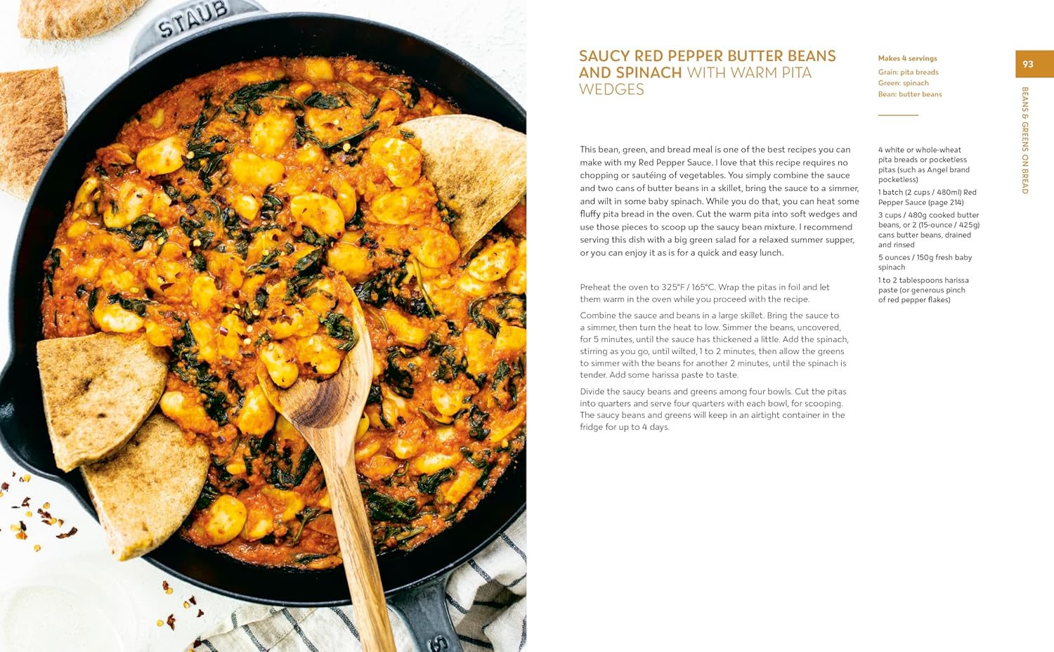 A Grain, a Green, a Bean: One Simple Formula, Countless Meatless Meals (Gena Hamshaw) *Signed*