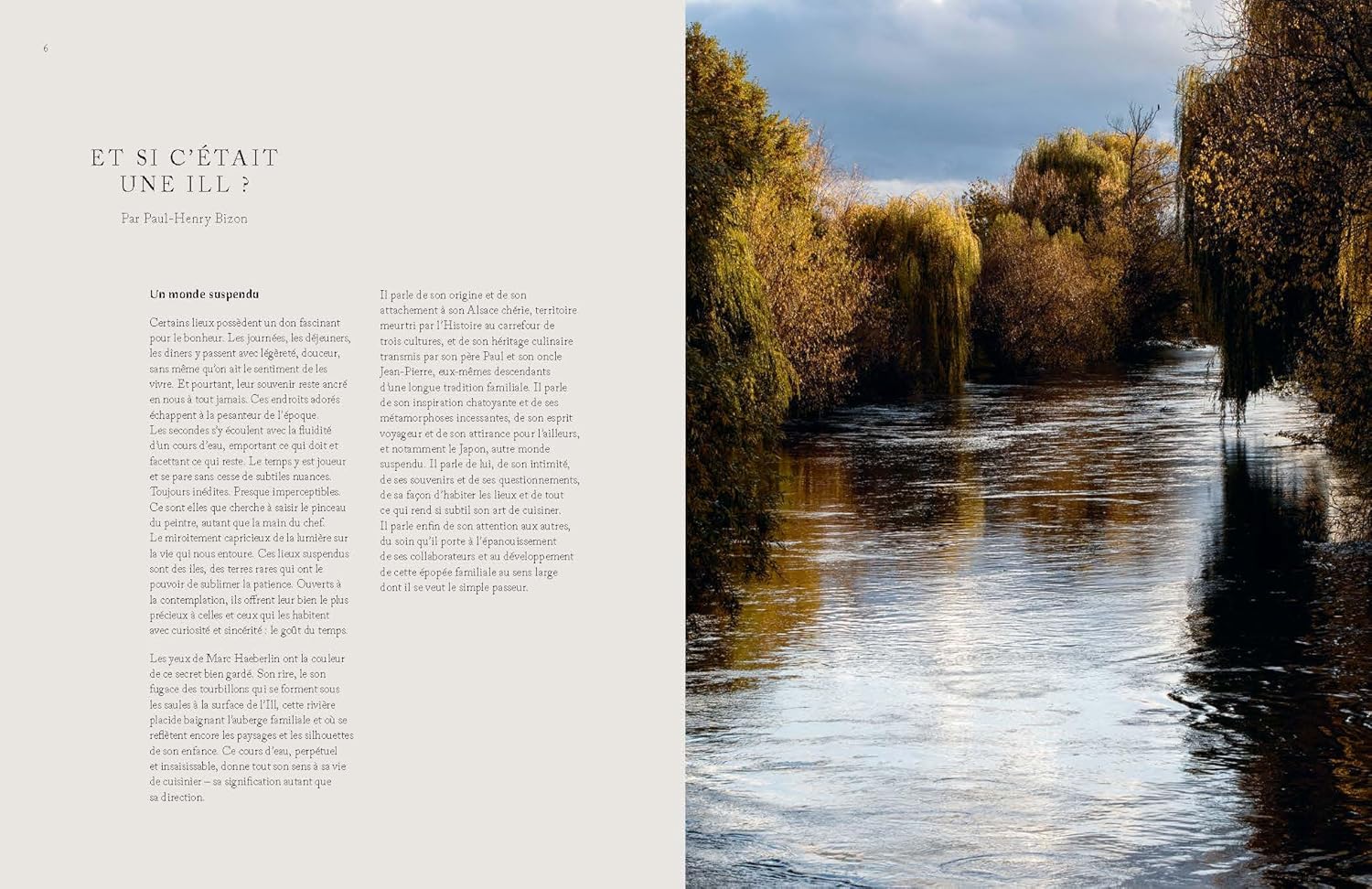 L'Auberge de l'Ill : au fil de l'eau (Paul-Henry Bizon, Marc Haeberlin, Laurent Dupont)