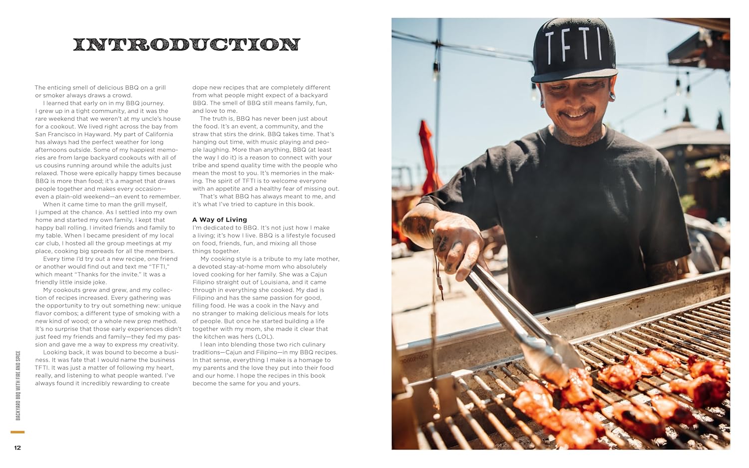 The Backyard BBQ with Fire and Spice: Filipino- and Cajun-Inspired Recipes for the Smoker and Grill (Tony Ramirez)