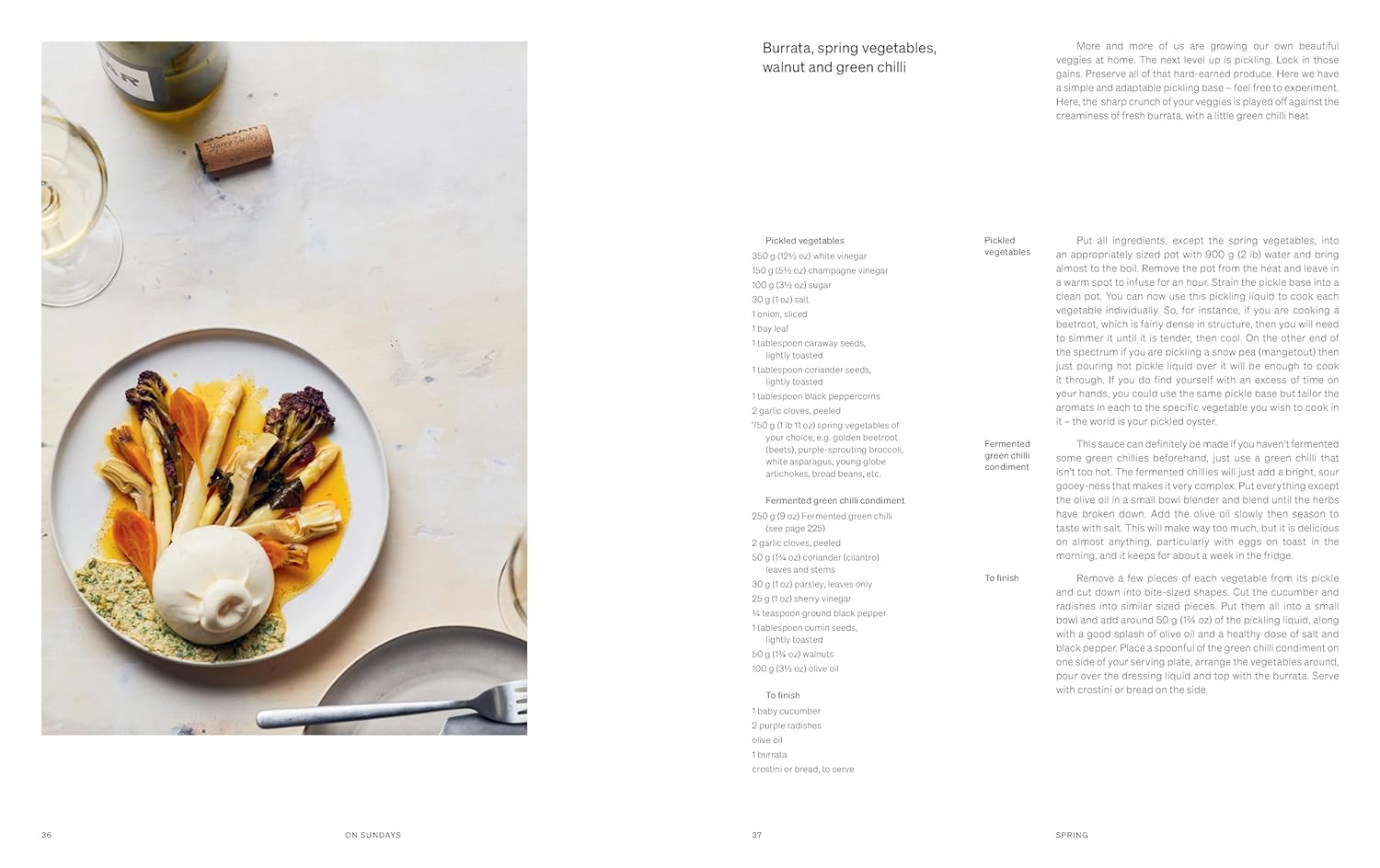 On Sundays: Long Lunches Through The Seasons (Dave Verheul)