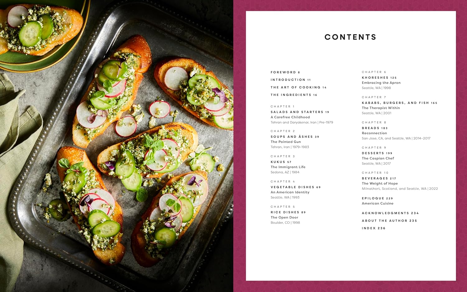 Bitter & Sweet: Global Flavors from an Iranian-American Kitchen (Omid Roustaei) *Signed*