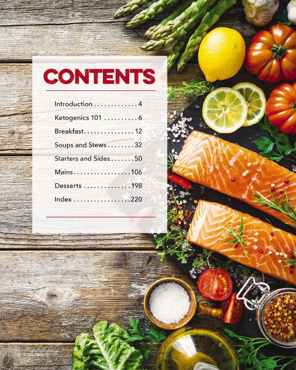 Ketogenic Diet Cookbook: Over 100 Recipes to Improve Your Health, from Weight Loss and Blood Sugar Control, to Renewed Energy and Better Mental Focus! (Cider Mill Press)