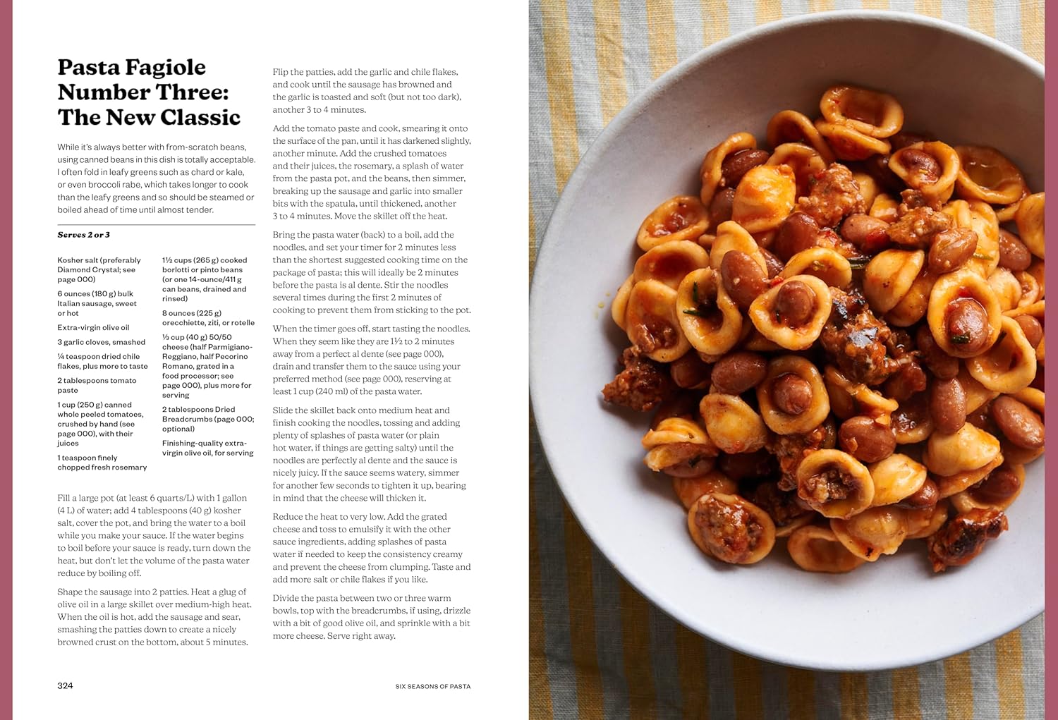 Six Seasons of Pasta: A New Way with Everyone's Favorite Food (Joshua McFadden & Martha Holmberg) *Signed*