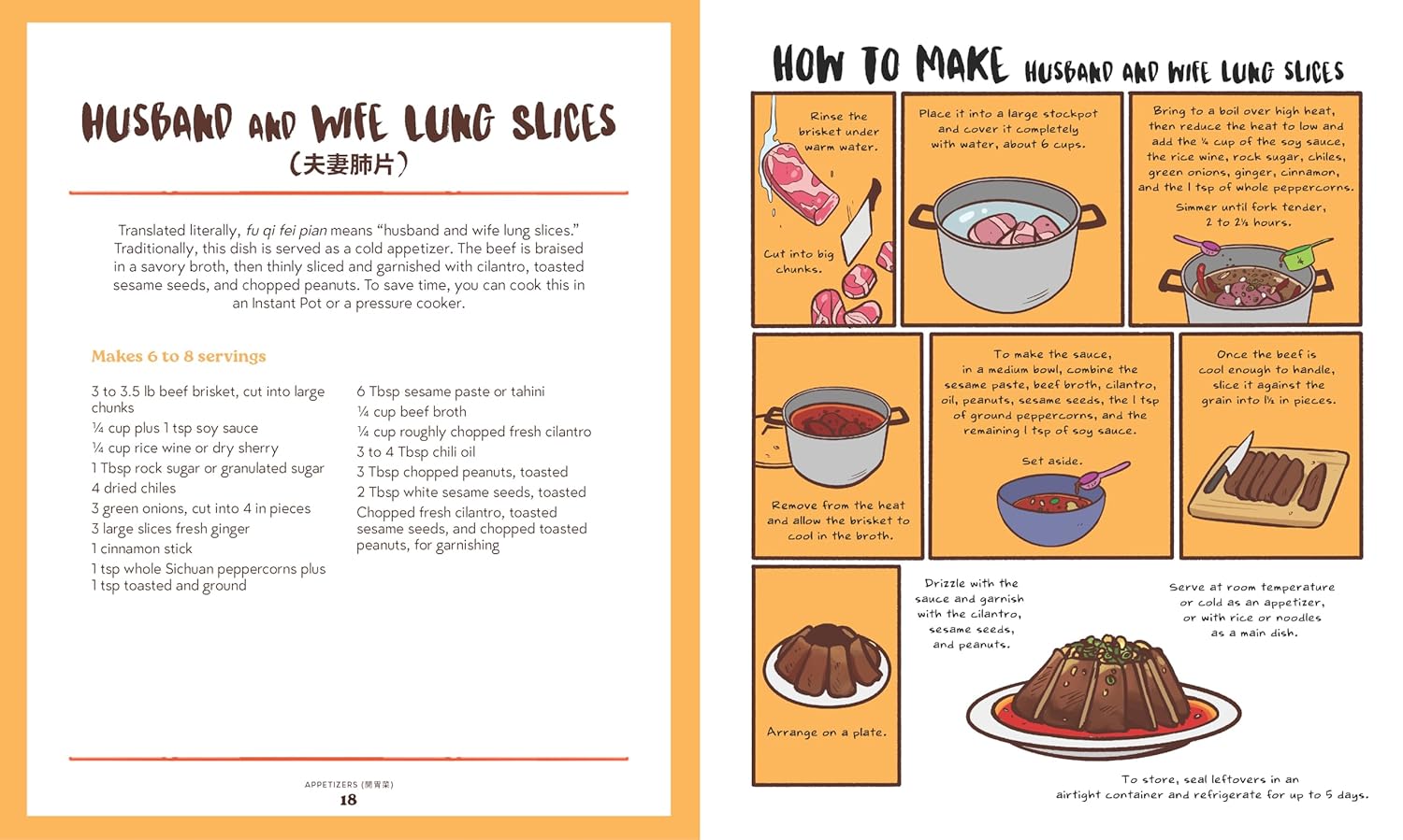 Buddha Jumps Over the Wall, and Other Curiously Named Classic Chinese Dishes: A Graphic Cookbook―26 Recipes & Stories (Ying Chang Compestine and Vivian Truong)