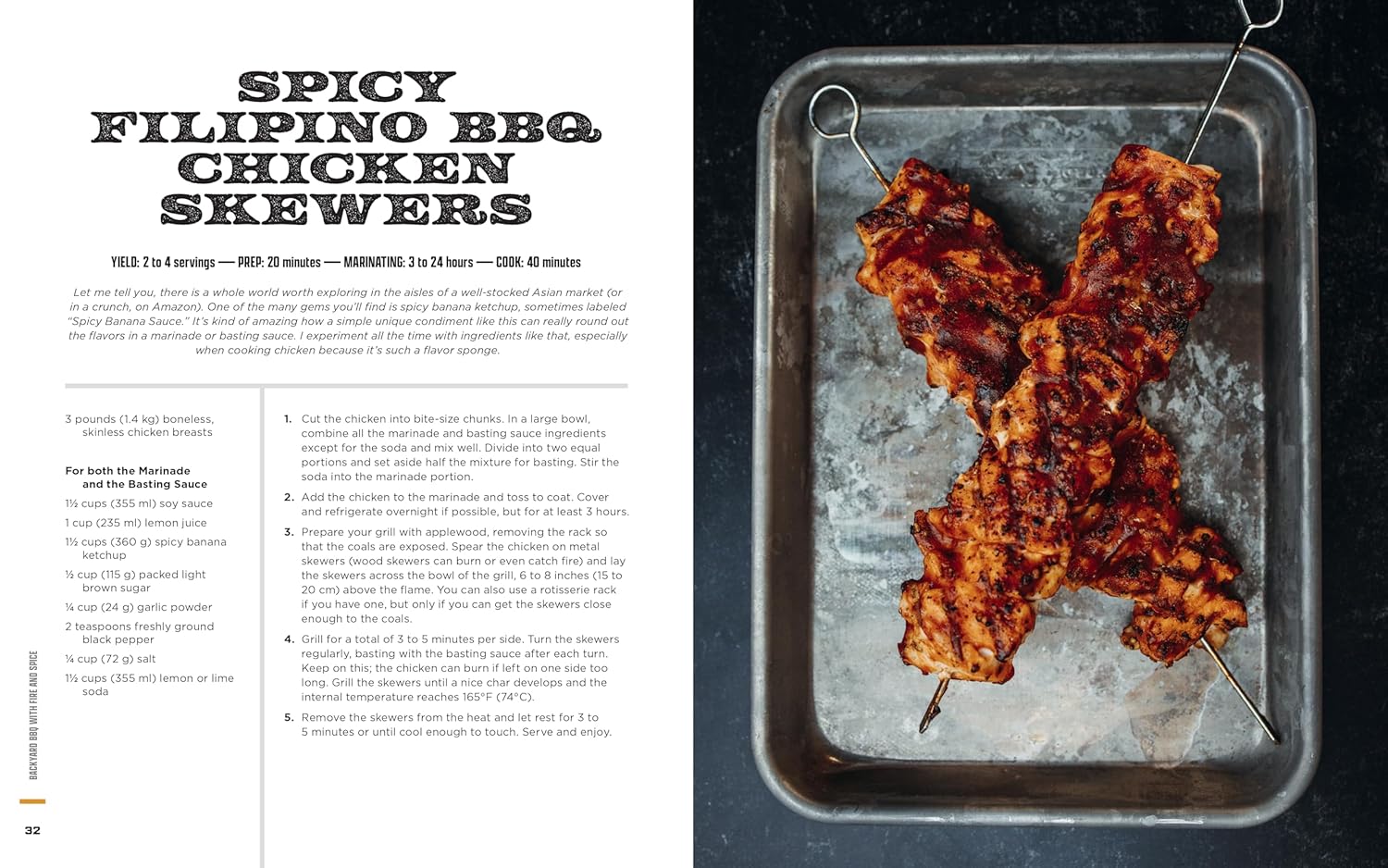 The Backyard BBQ with Fire and Spice: Filipino- and Cajun-Inspired Recipes for the Smoker and Grill (Tony Ramirez)