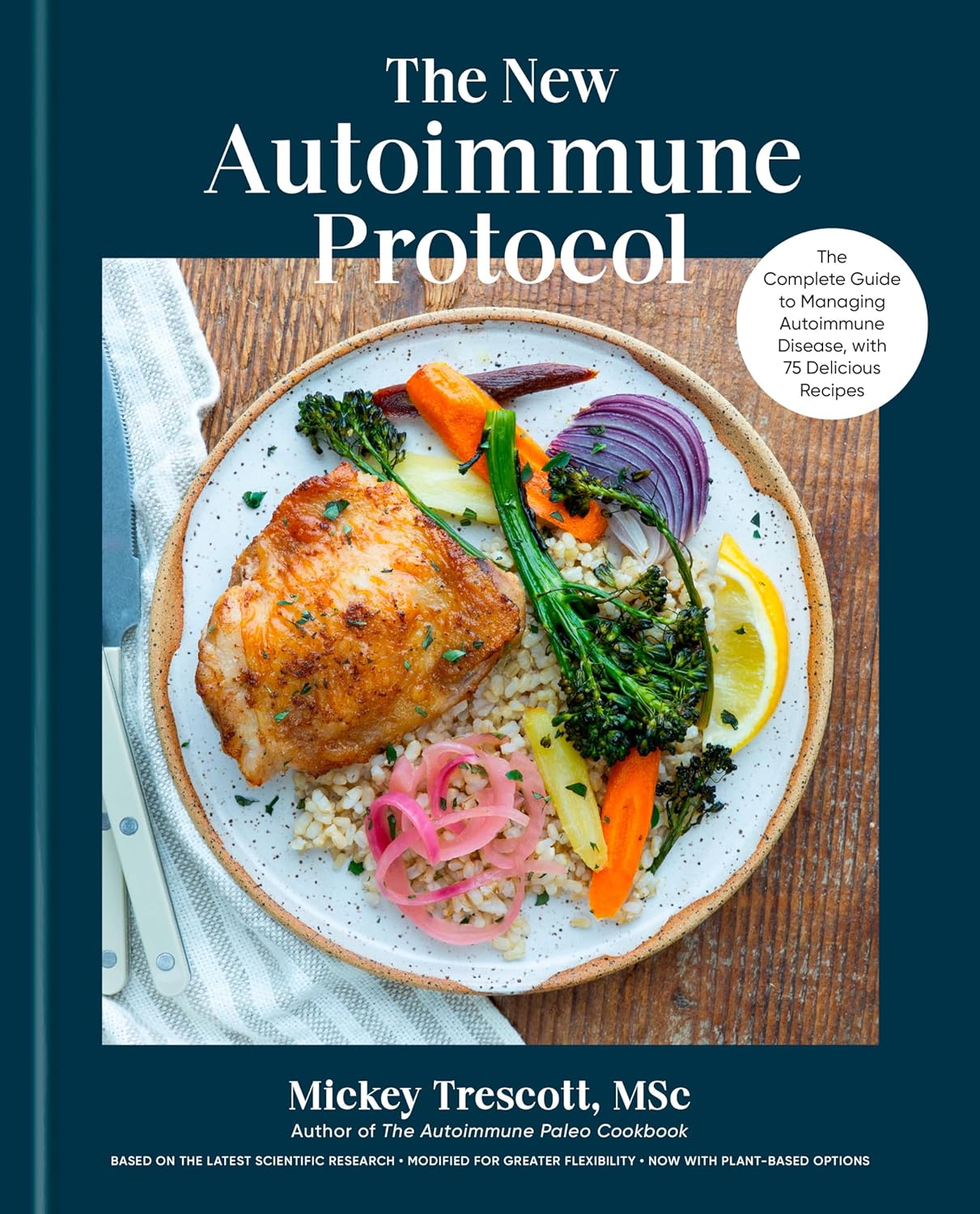 *Pre-Order* The New Autoimmune Protocol: The Complete Guide to Managing Autoimmune Disease, with 75 Delicious Recipes (Mickey Trescott)