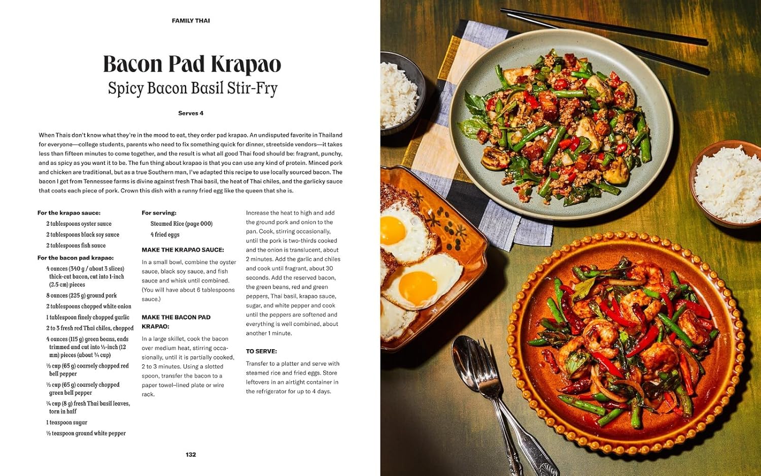 Family Thai: Bringing the Flavors of Thailand Home (Arnold Myint, Kat Thompson) *Signed*