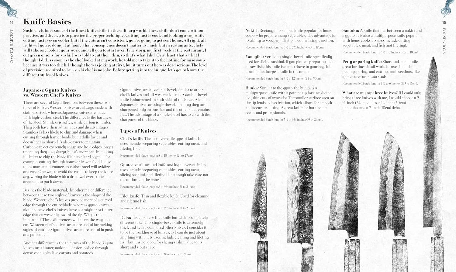 Coastal Harvest: Fish - Forage - Feast: A Cookbook (Taku Kondo)