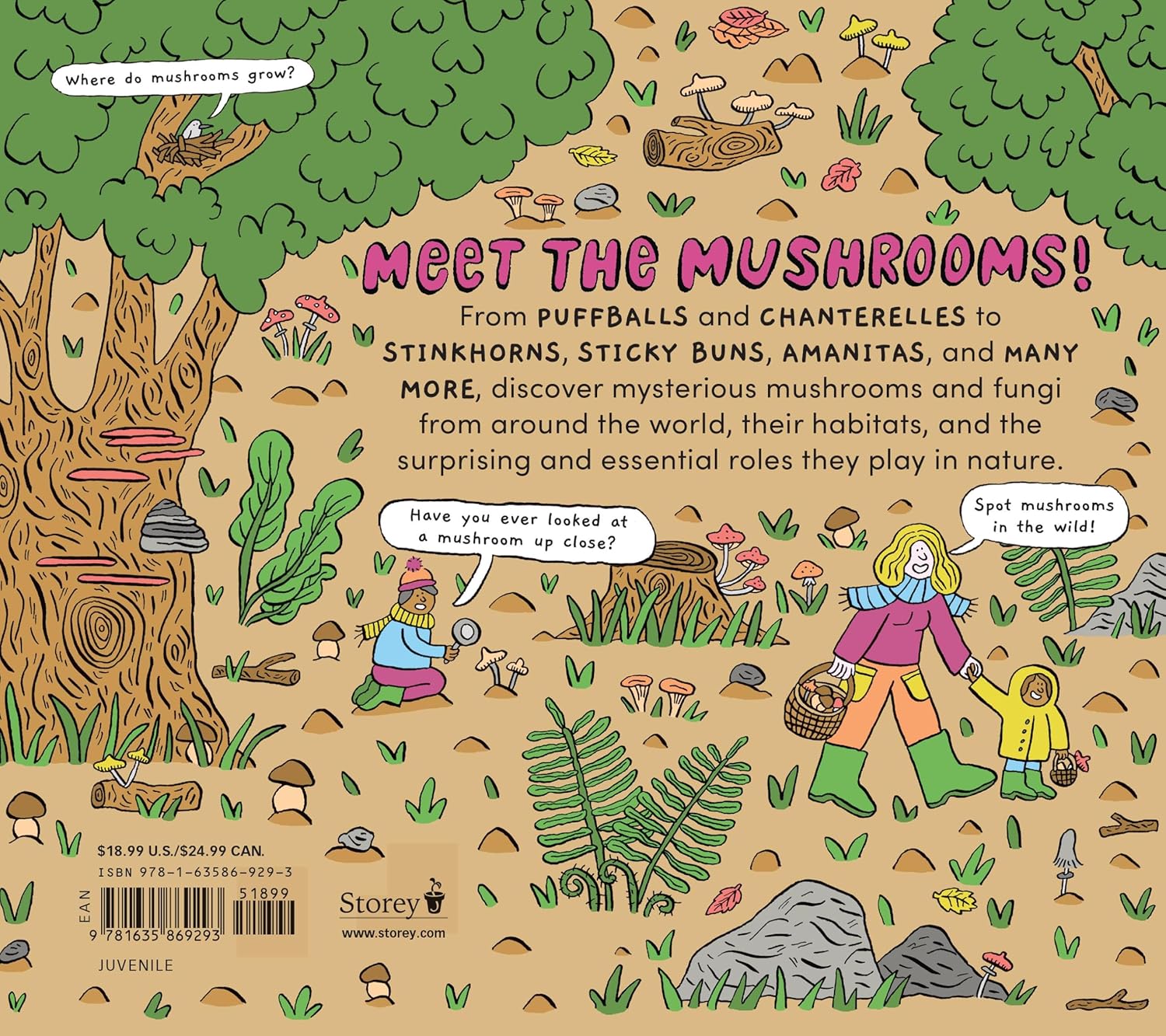 World of Mushrooms: Discover the Freaky, Fantastic Fungi That Lurk in the Woods, Pop Up in Lawns, and Sneak Around Underground (Pauline Payen, Zelda Pressigout)