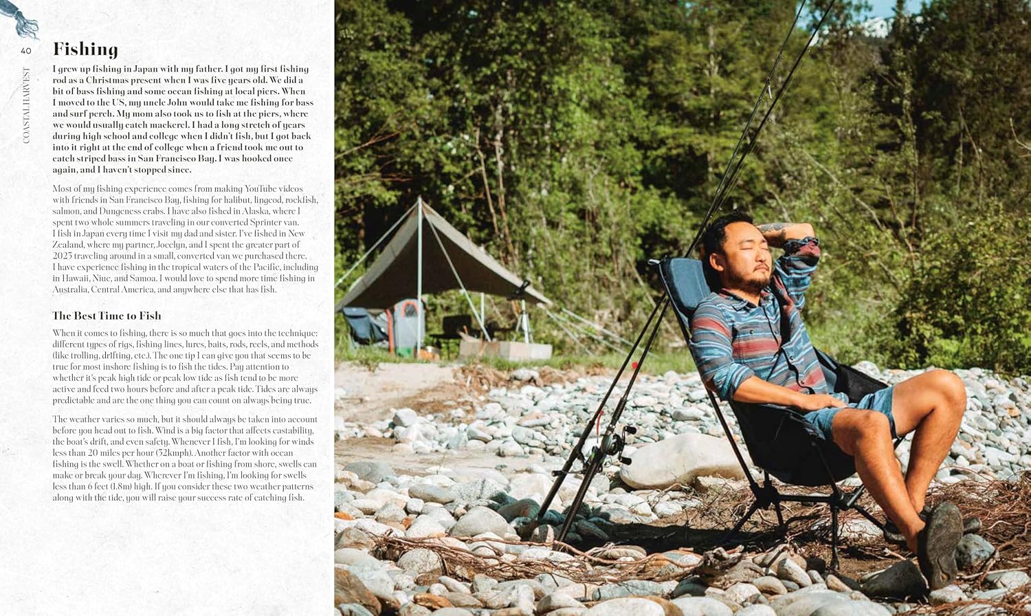 Coastal Harvest: Fish - Forage - Feast: A Cookbook (Taku Kondo)