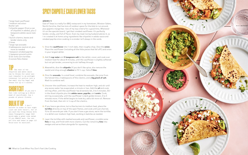 What to Cook When You Don't Feel Like Cooking (Caroline Chambers)