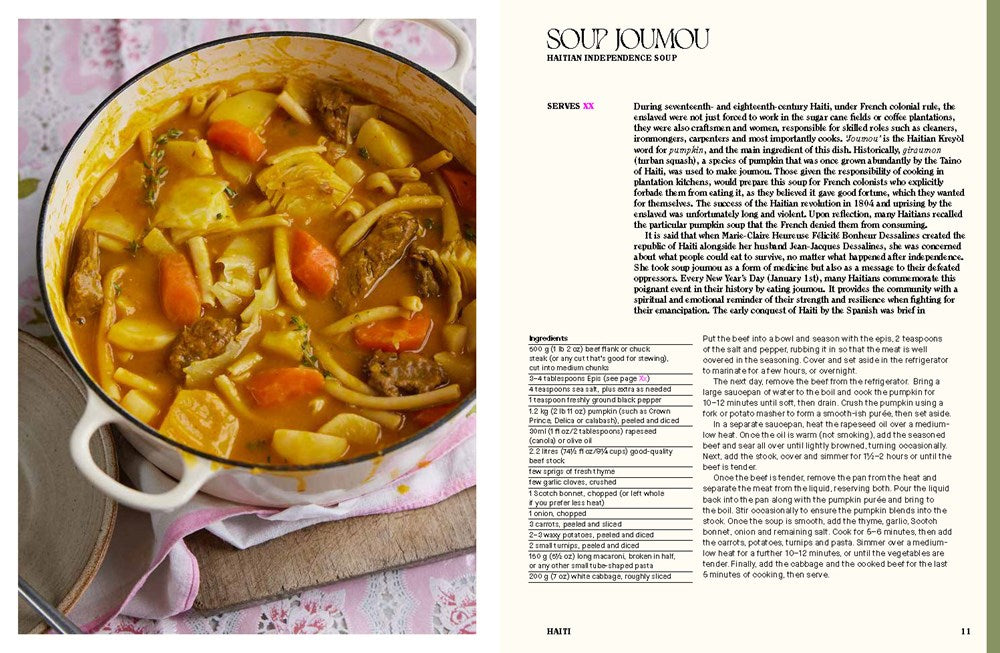 Caribe: A Caribbean Cookbook with History (Keshia Sakarah) *Signed*