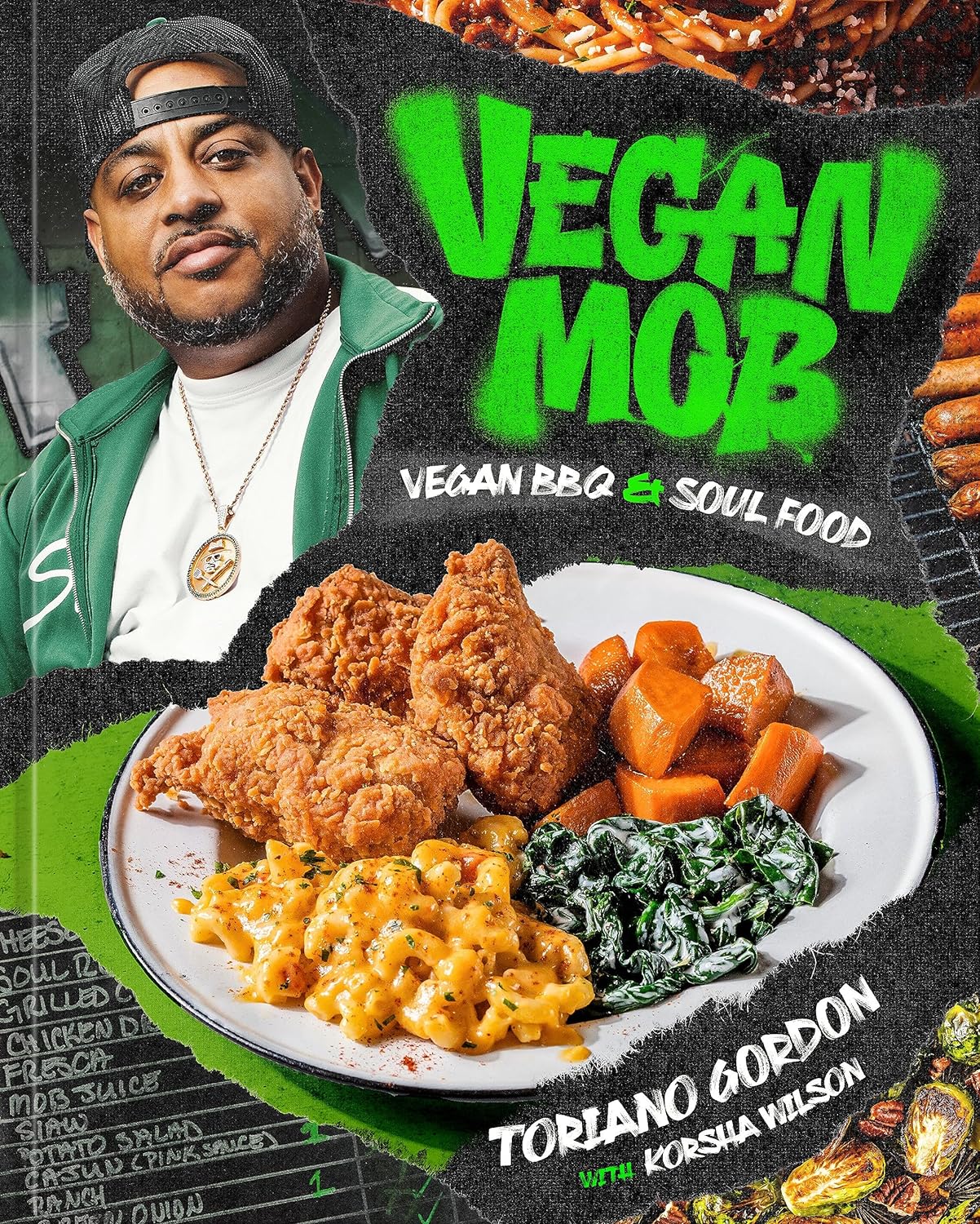 *Sale* Vegan Mob: Vegan BBQ and Soul Food (Toriano Gordon) *Signed*