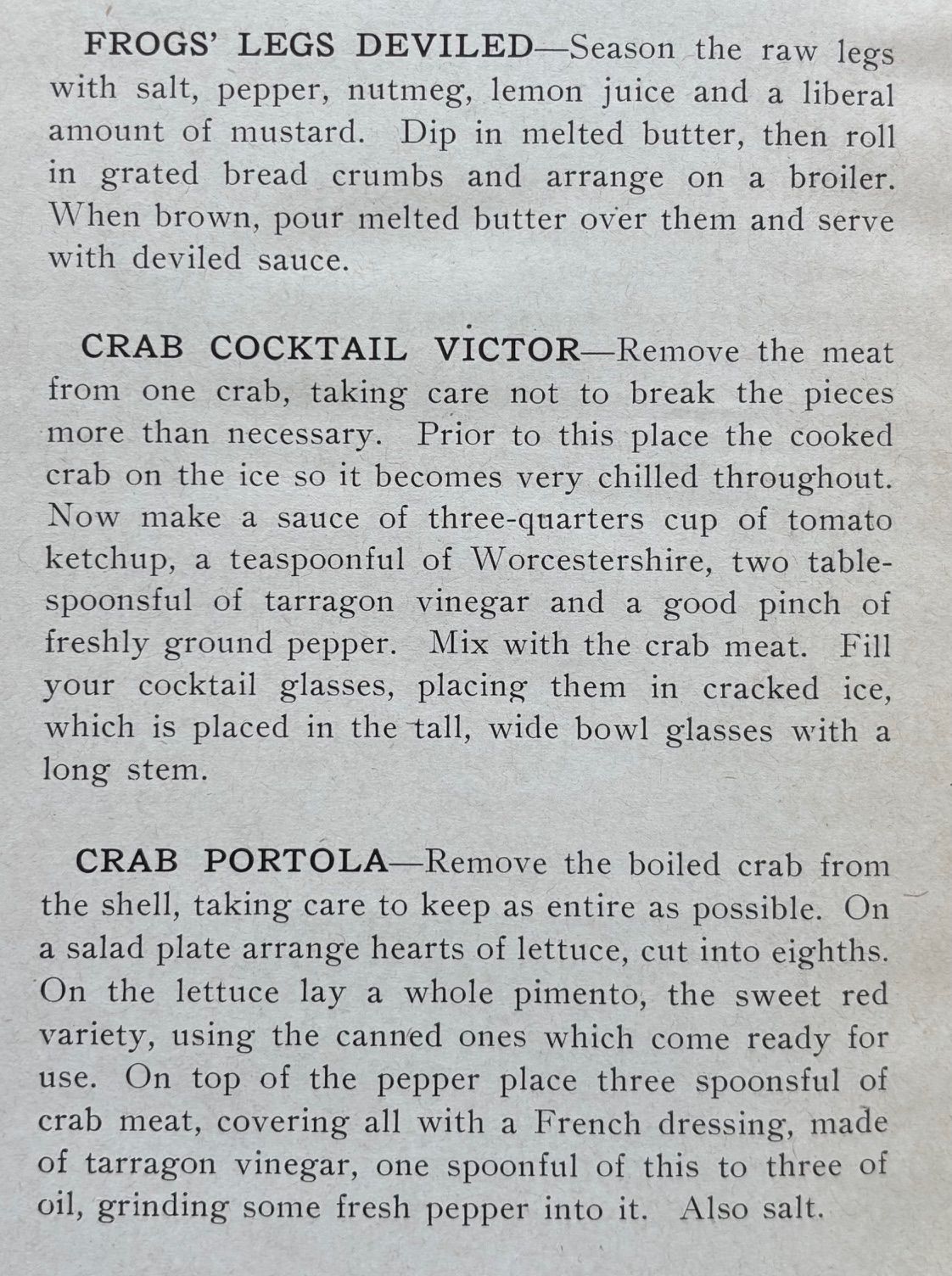 (*NEW ARRIVAL*) (San Francisco) Hirtzler, Victor. Hotel St. Francis Book of Recipes and Model Menus: L'Art Culinaire.