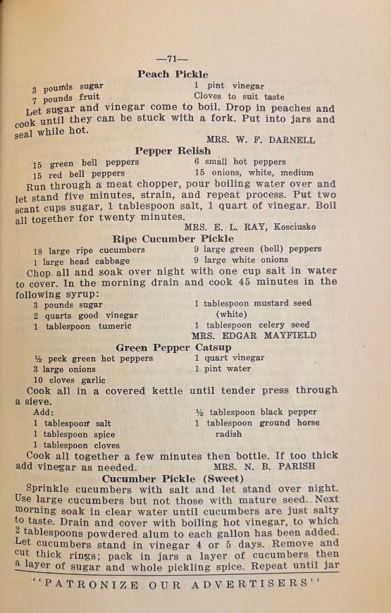 (*NEW ARRIVAL*) (Southern - Mississippi) Presbyterian Womans' Auxiliary. Cook Book