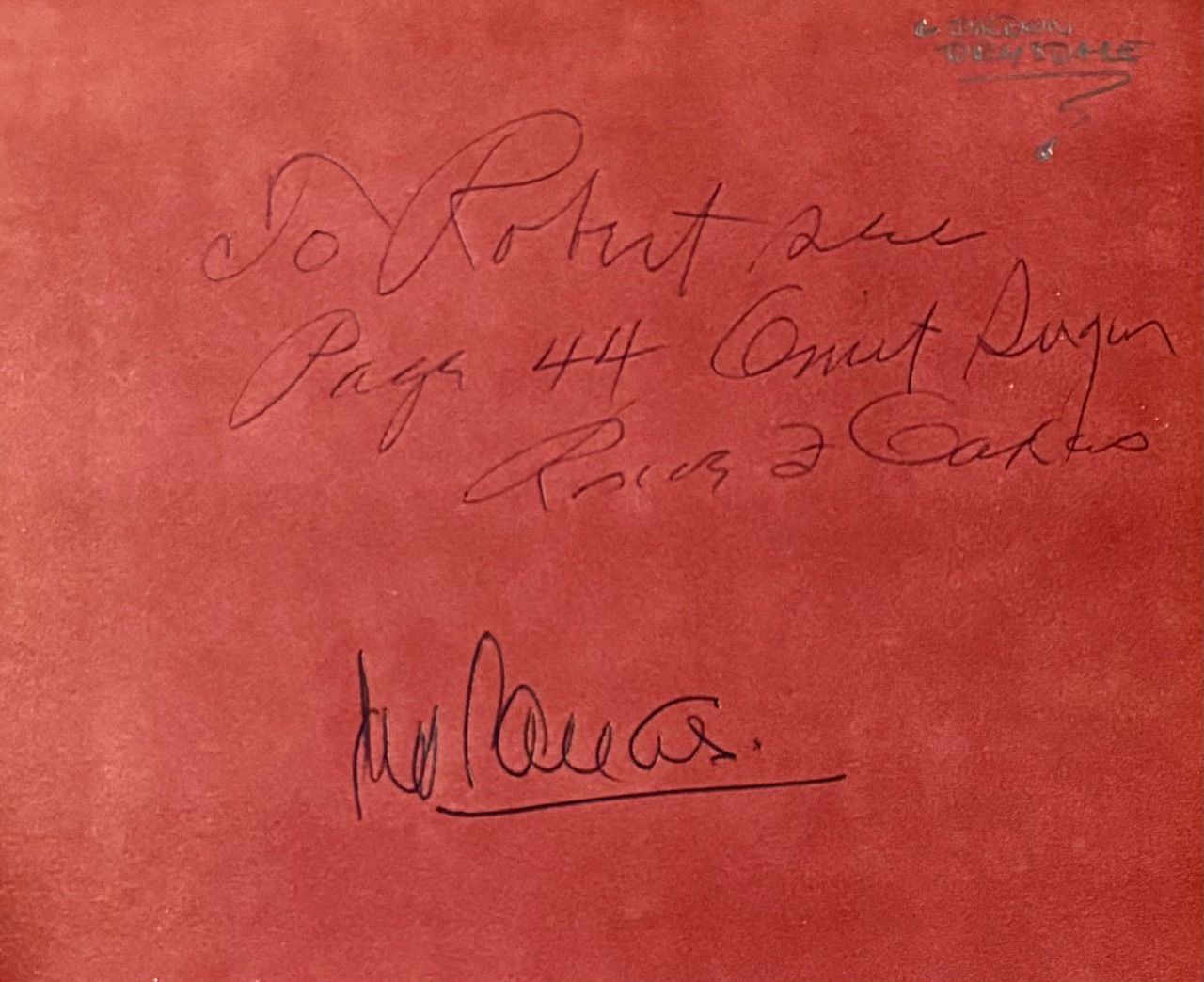 (Cocktails) Ted Saucier. Ted Saucier's Bottoms Up. *Signed*