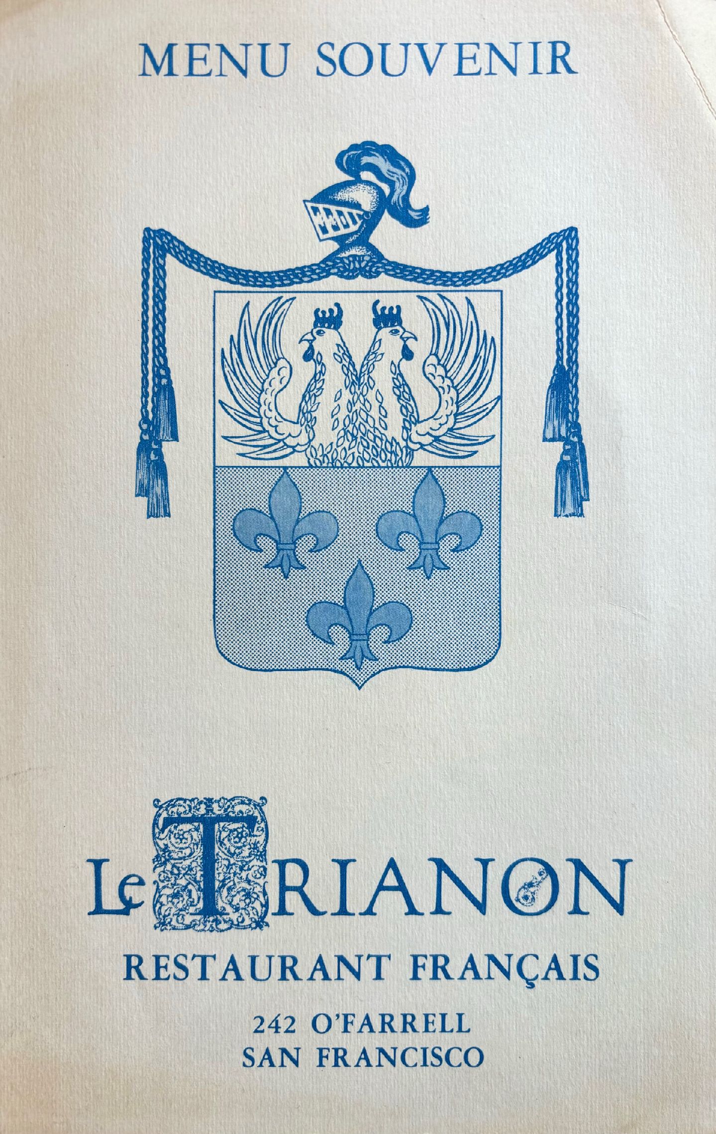 Le Trianon Restaurant Français