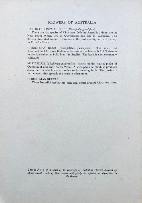 P & O Lines. S.S. Canberra. Dinner Menu