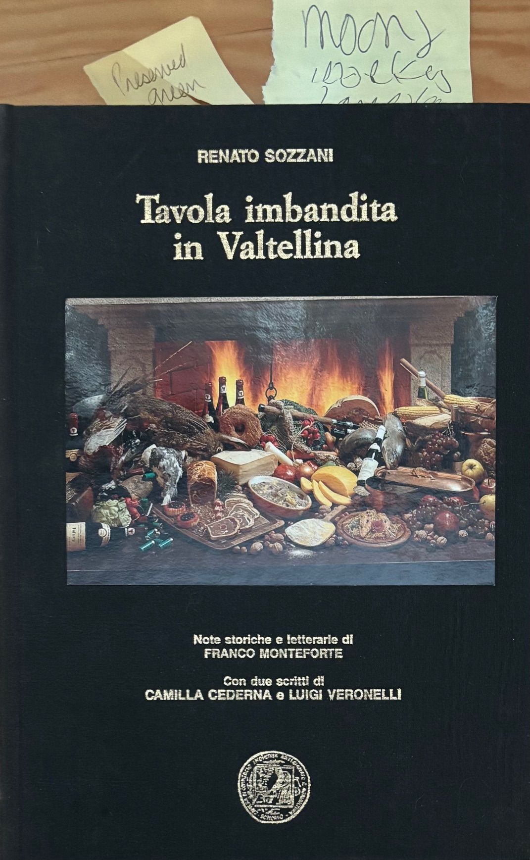(*NEW ARRIVAL*) (Italian - Lombardy) Renato Sozzani. Tavola Imbandita in Valtellina