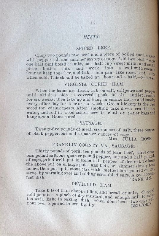 (*NEW ARRIVAL*) (Southern - Virginia) Ladies' Aid Society of the West Point Methodist Church. The Up To Date Cook Book