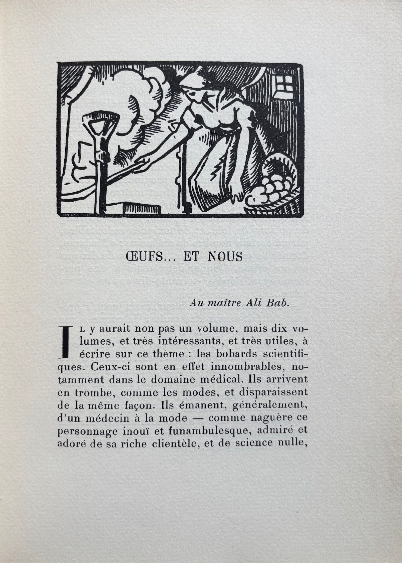 (*NEW ARRIVAL*) (French) Daudet, Leon. A Boire et a Manger