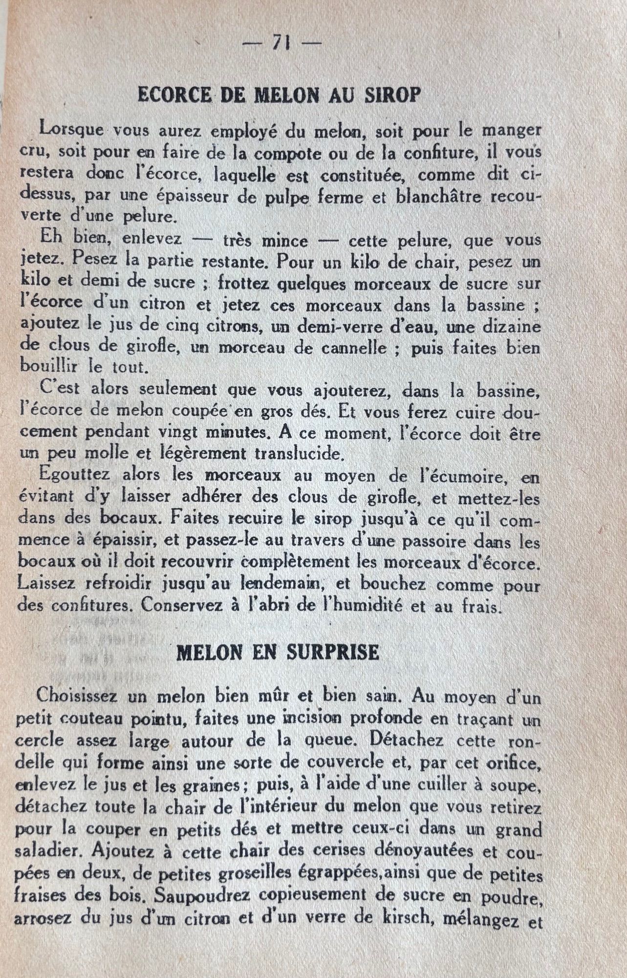 (*NEW ARRIVAL*) (Fruit) Gaston Clement. 300 Recettes pour accommoder les Fruits