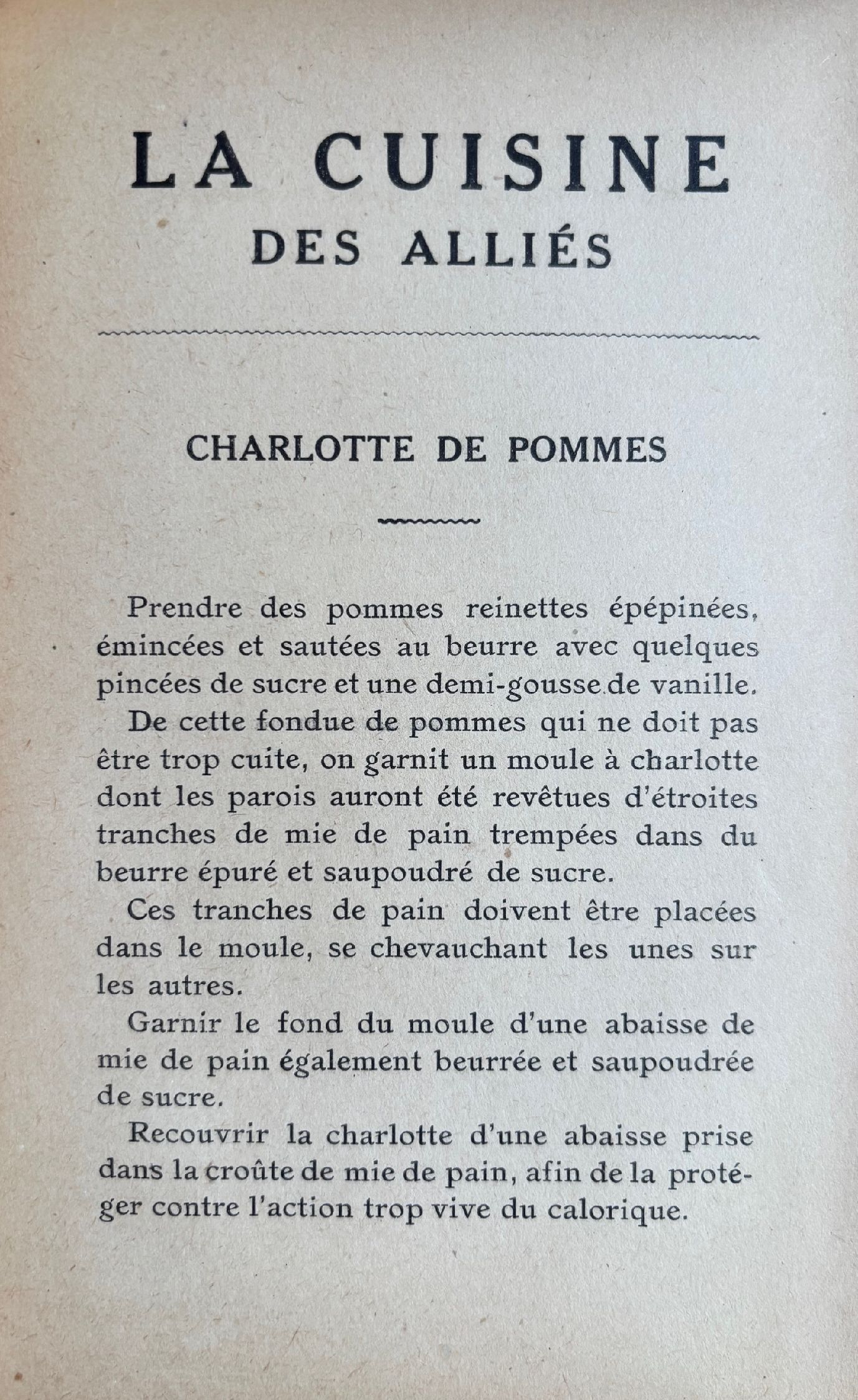 (*NEW ARRIVAL*) (WWI) Grace Clergue Harrison & Gertrude Clergue. La Cuisine des Alliés: Recettes Américaines, Anglaises, Belges, Françaises, Italiennes, Japonaises, Russes, Serbes, etc.,