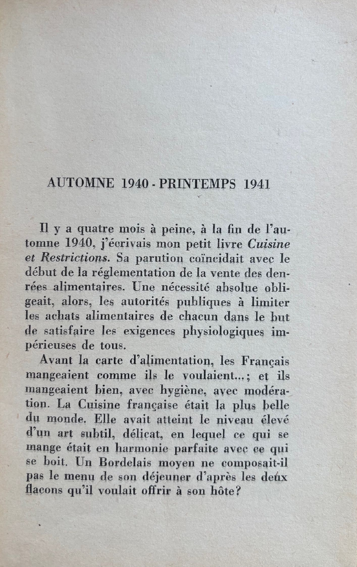 (*NEW ARRIVAL*) (French) Édouard de Pomiane. Recettes Nouvelles pour le Printemps