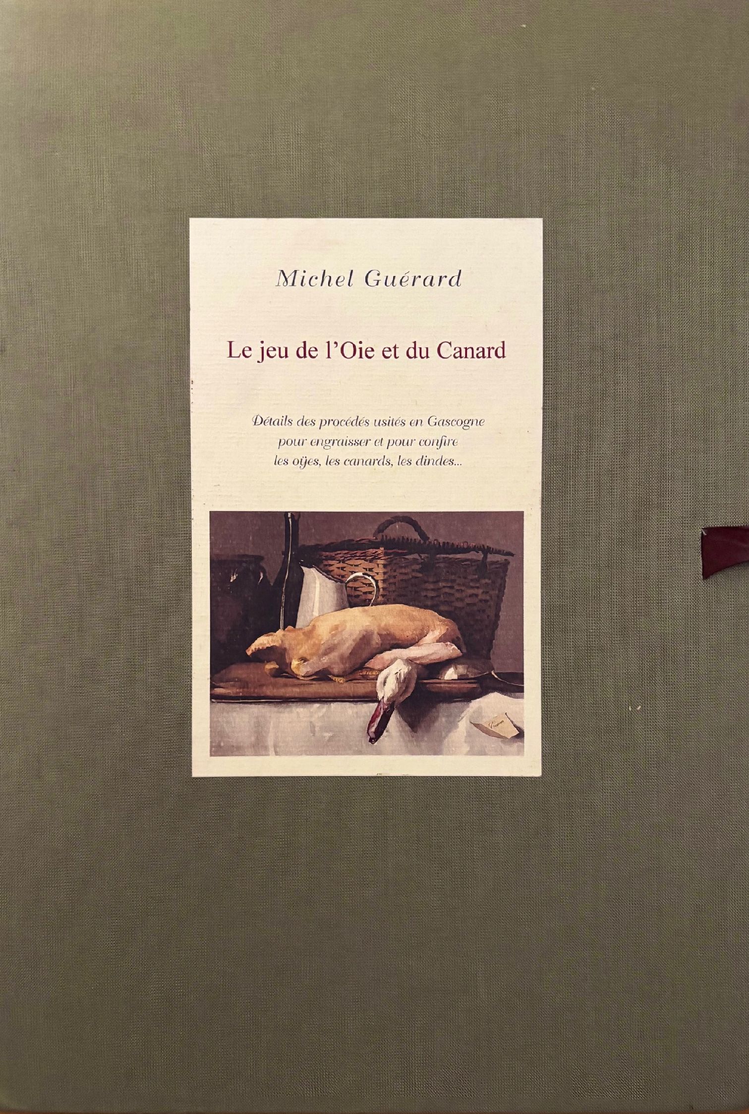 (*NEW ARRIVAL*) (French) Michel Guerard. Le Jeu de l'Oie et du Canard