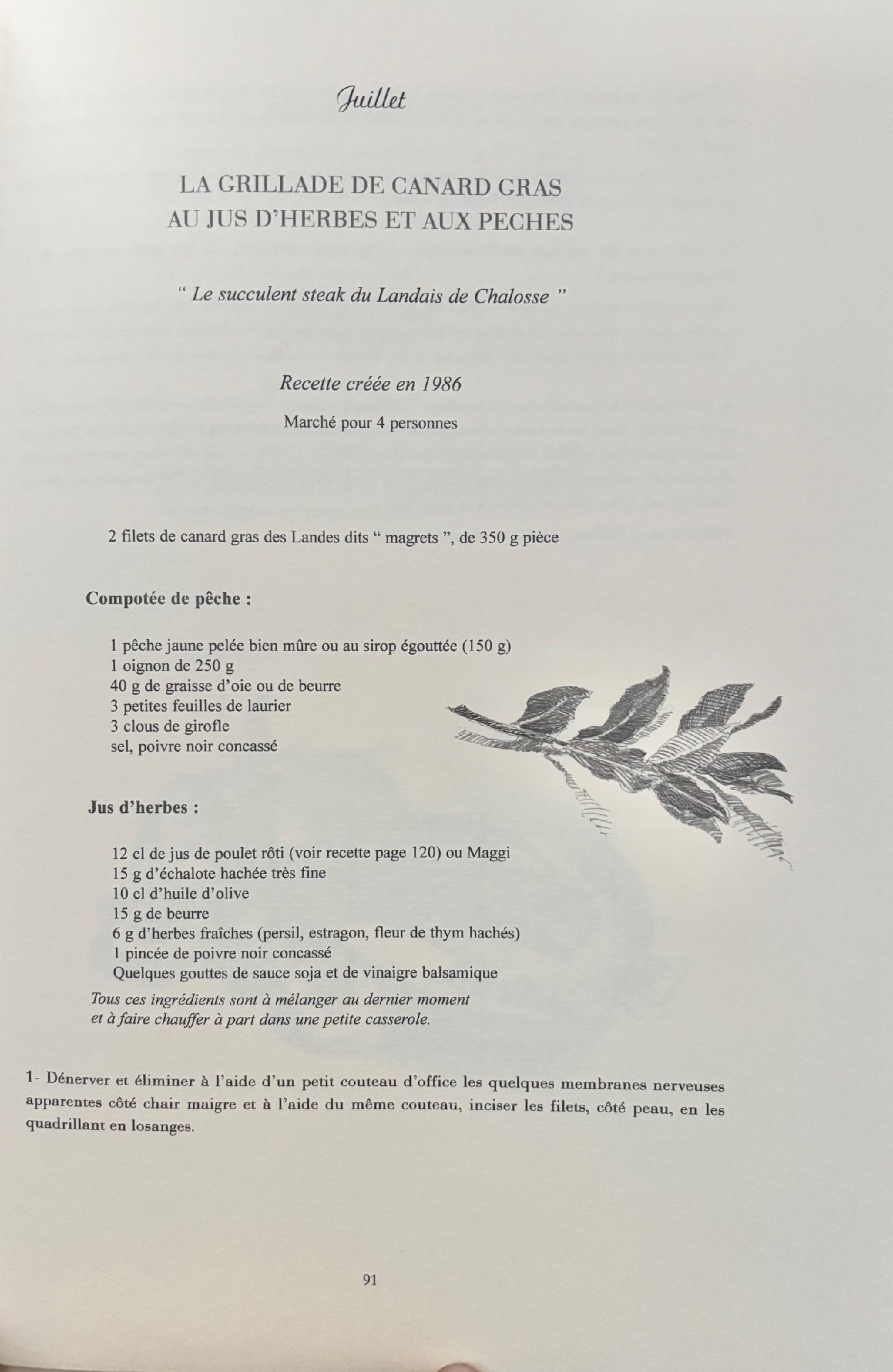 (*NEW ARRIVAL*) (French) Michel Guerard. Le Jeu de l'Oie et du Canard