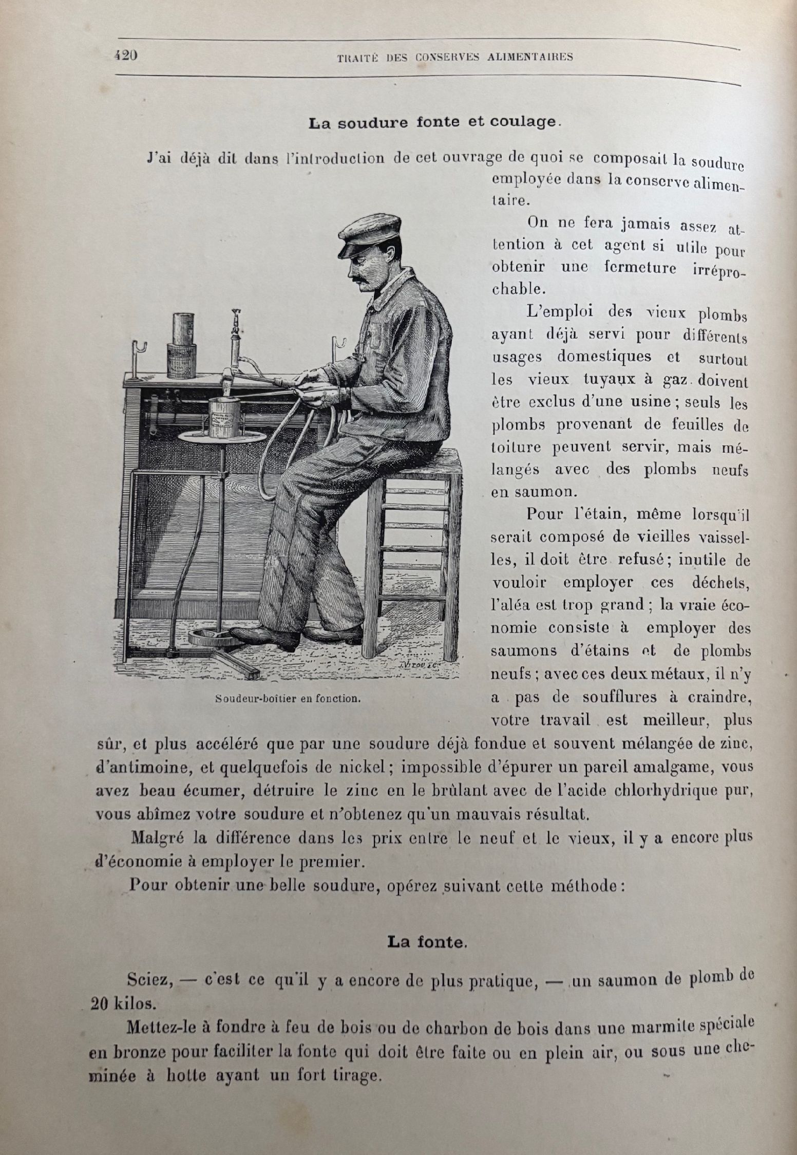 (*NEW ARRIVAL*) (Preserving) Auguste Corthay. La Conserve Alimentaire: Traite Pratique de Fabrication