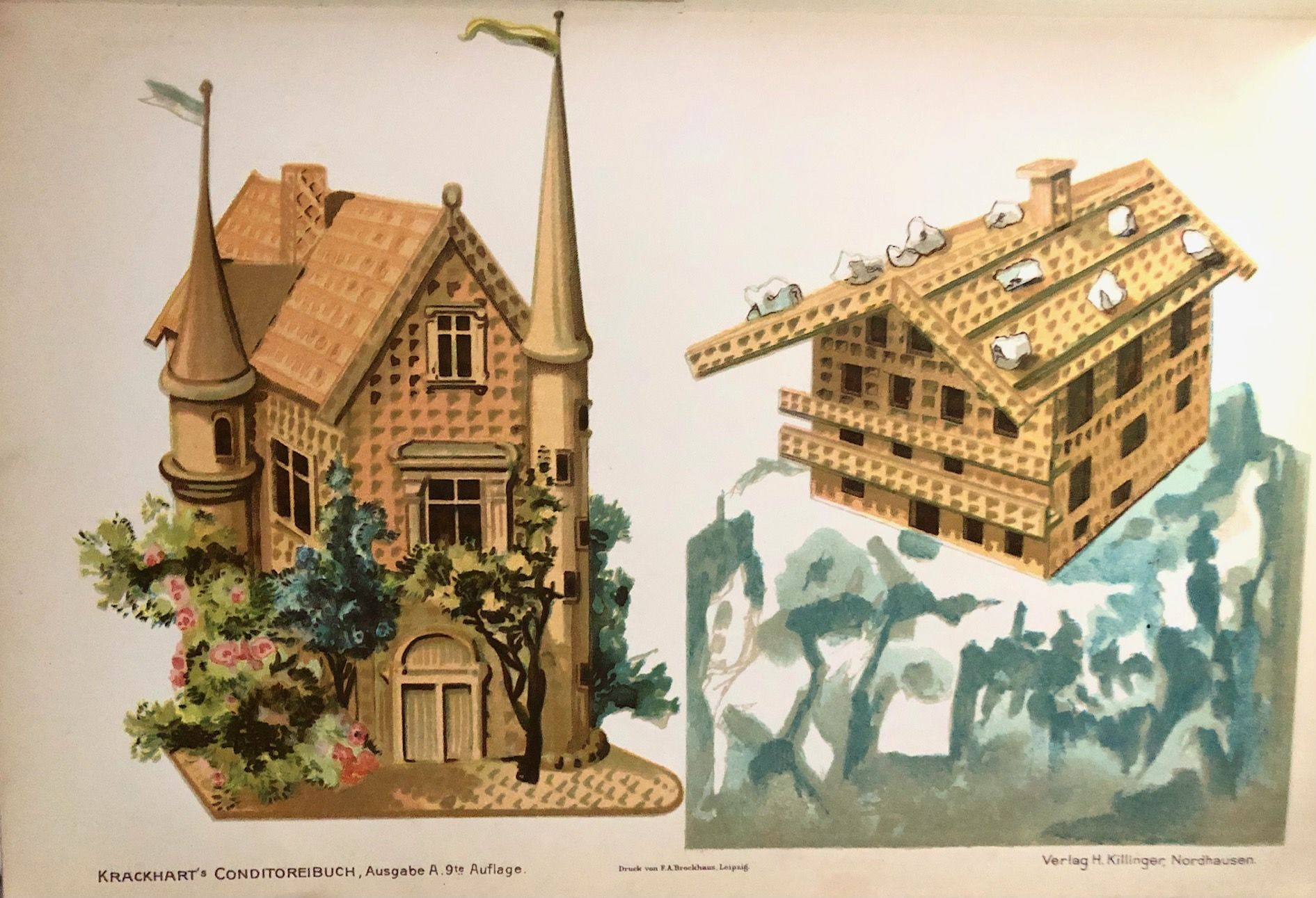 (Confectionery) Carl Krackhart. Neues Illustriertes Conditoreibuch