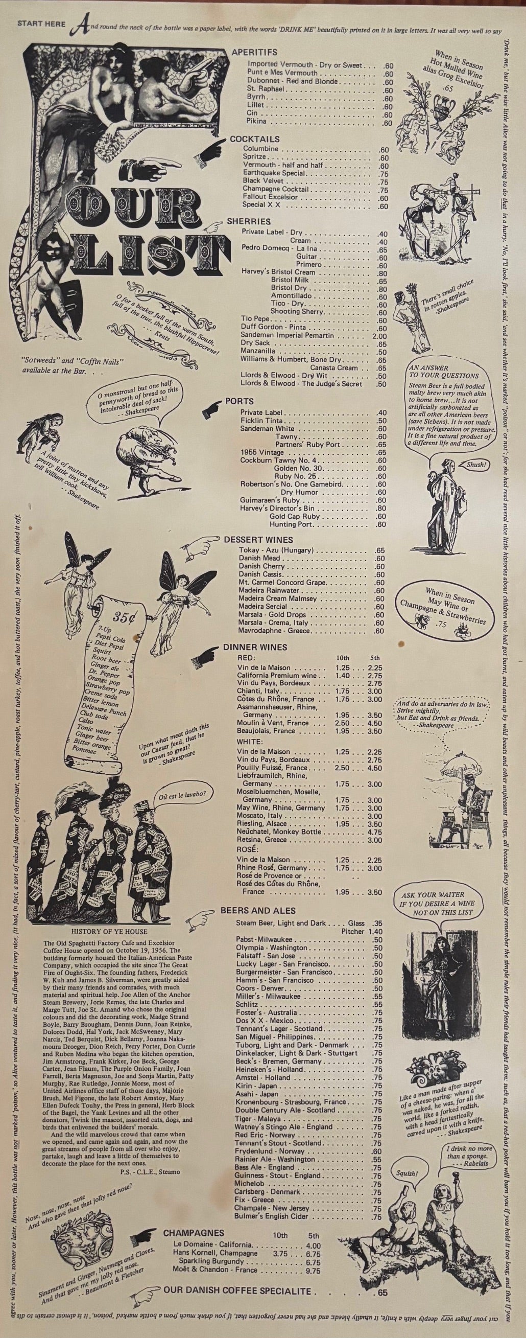 (*NEW ARRIVAL*) The Old Spaghetti Factory Cafe & Excelsior Coffee House