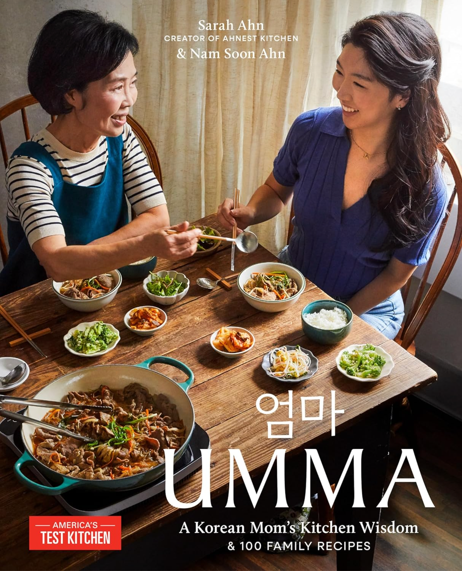 Umma: A Korean Mom's Kitchen Wisdom and 100 Family Recipes (Sarah Ahn, Nam Soon Ahn) *Signed*
