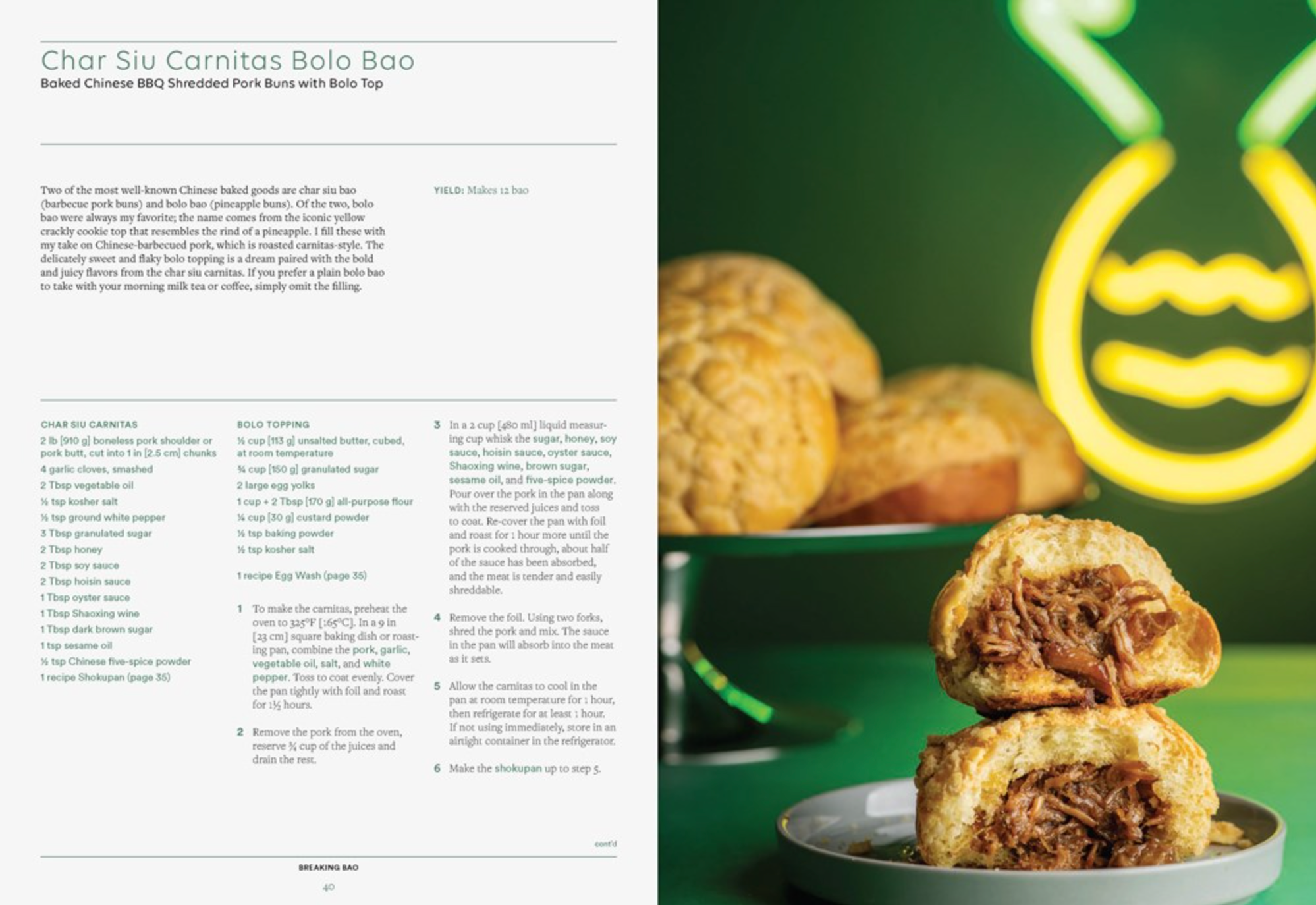 Breaking Bao: 88 Bakes and Snacks from Asia and Beyond (Clarice Lam) *Signed*