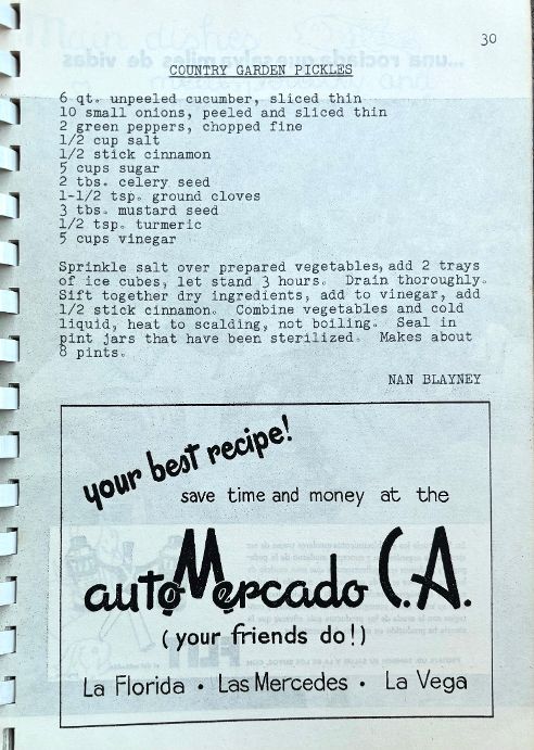 (Venezuelan) We cook in Caracas (Ladies Circle of the American Church of Caracas, Venezuela)