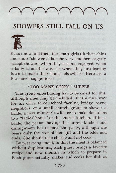 (Southern - Virginia) F. Meredith Dietz, ed. De Virginia Hambook by De Ol' Virginia Hamcook: Recipes, Party Suggestions, Dances, Luncheon Parties, Menus, Philosophy