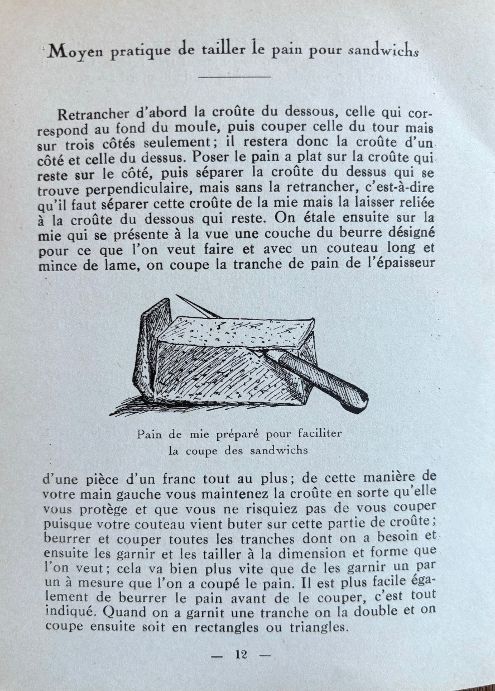 (*NEW ARRIVAL*) (Sandwiches) Pellaprat, H.P. Les Sandwichs et Petits Pains Fourres: Recueil de 60 recettes