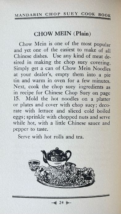 Mandarin Chop Suey Cook Book (Notre Dame Scholarship Club)